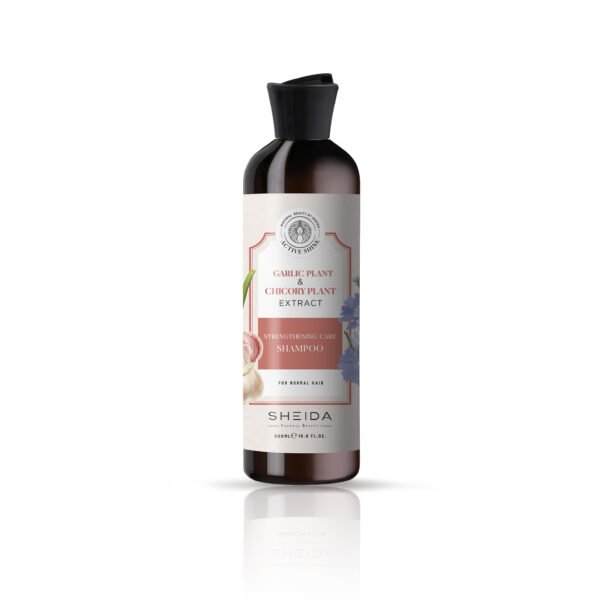 SHIEDA Strengthening Shampoo With Garlic Plant 500ml