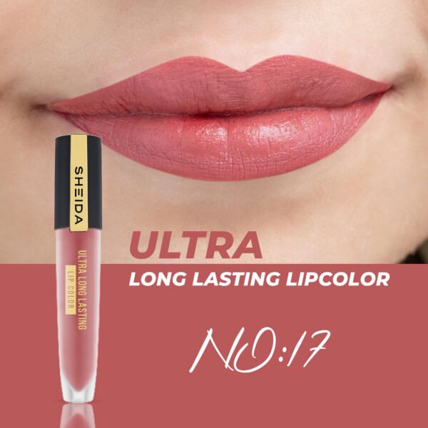 SHIEDA Ultra Long Lasting Liquid Lip Color  No: 17